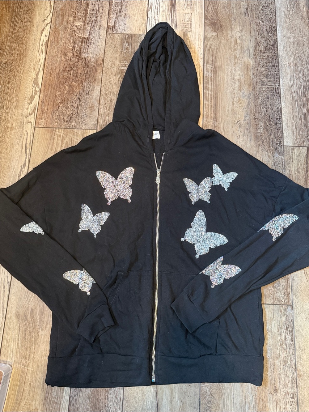 Lauren Moshi KOA CRYSTAL OPAL BUTTERFLIES Size M - Picture 5 of 9